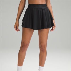 Court Rival High-Rise Skirt (Black)